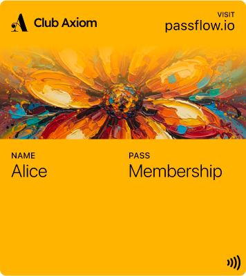 Pass upgrade example