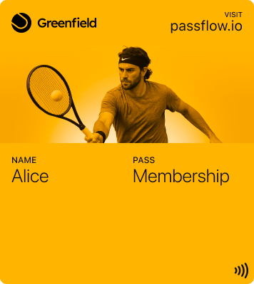 Pass upgrade example